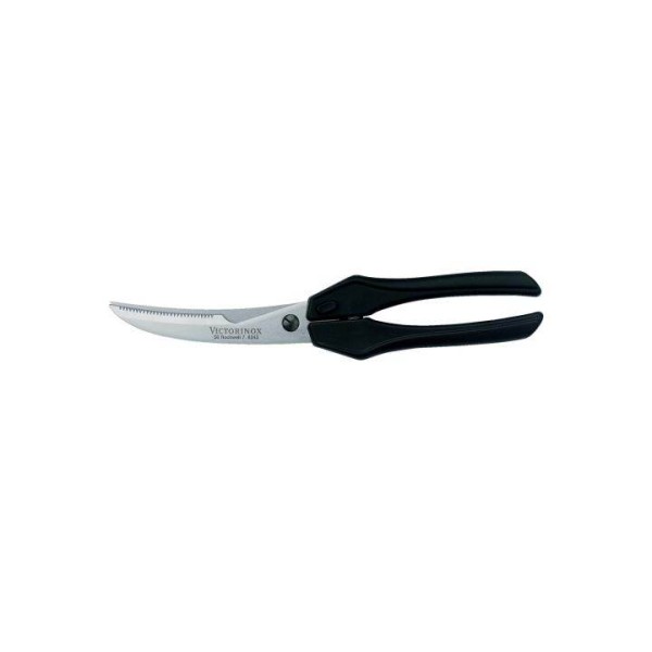 Victorinox Swiss Küchenutensilien, Geflügelschere VICTORINOX, schwarz, Gesamtlänge 25 cm, 7.6343