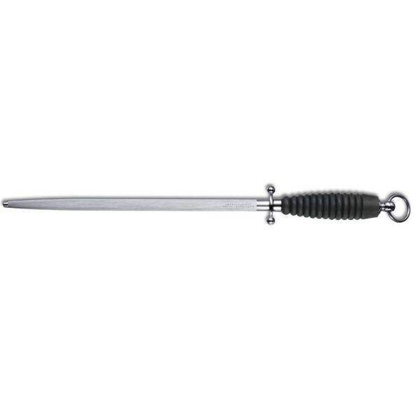 Victorinox Küchenstahl 30 cm, oval, Mittelfeinzug, 7.8423