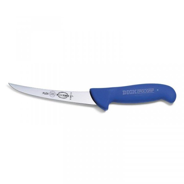 Dick Ergogrip Ausbeiner 13cm, blau, geschweift, flexibel # 8298113
