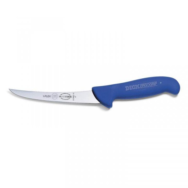 Dick Ergogrip Ausbeiner 15cm, blau, geschweift, semi-flexibel # 8298215