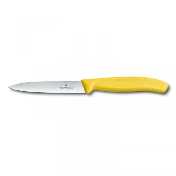 Victorinox Classic Gemüsemesser, Klinge 10 cm, mittelspitz, gelb, 6.7706.L118