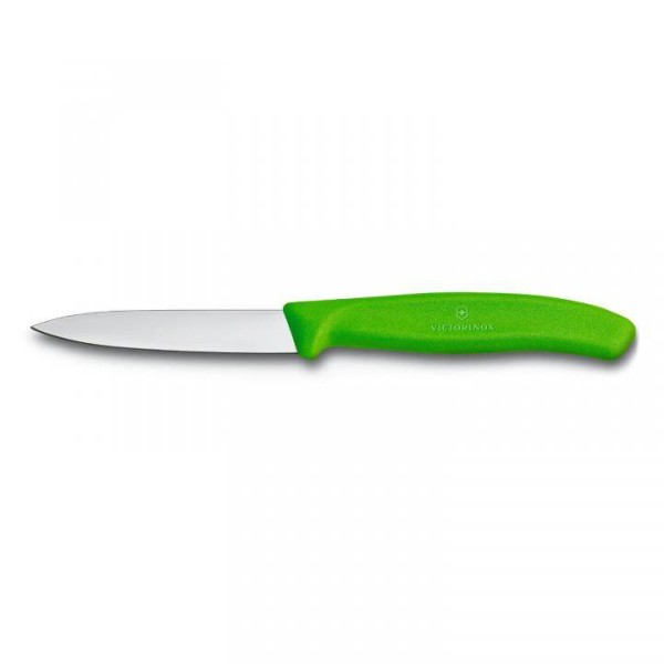 Victorinox Classic Gemüsemesser, Klinge 8 cm, grün, mittelspitz, 6.7606.L114