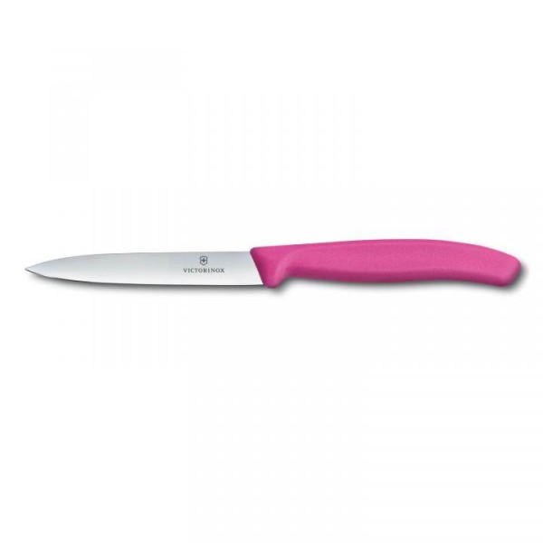 Victorinox Classic Gemüsemesser, Klinge 10 cm, mittelspitz, pink, 6.7706.L115