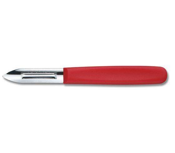 Victorinox Küchenutensilien, Sparschäler zweischneidig, rot, 5.0201